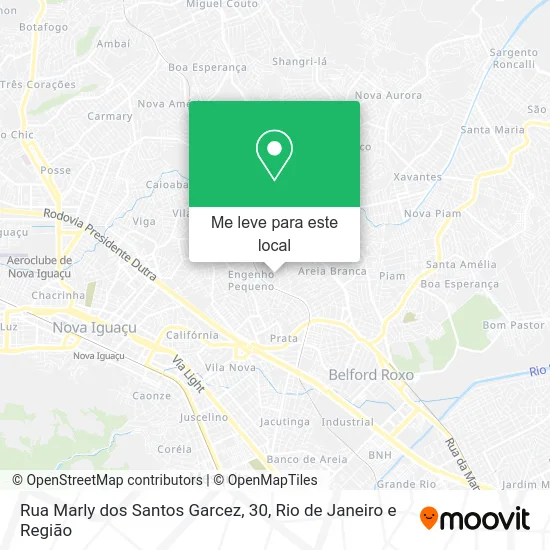 Rua Marly dos Santos Garcez, 30 mapa