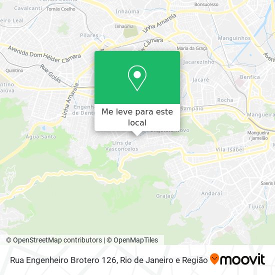 Rua Engenheiro Brotero 126 mapa