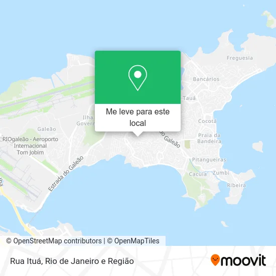 Rua Ituá mapa
