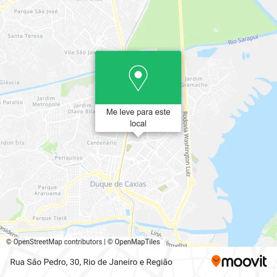 Rua São Pedro, 30 mapa