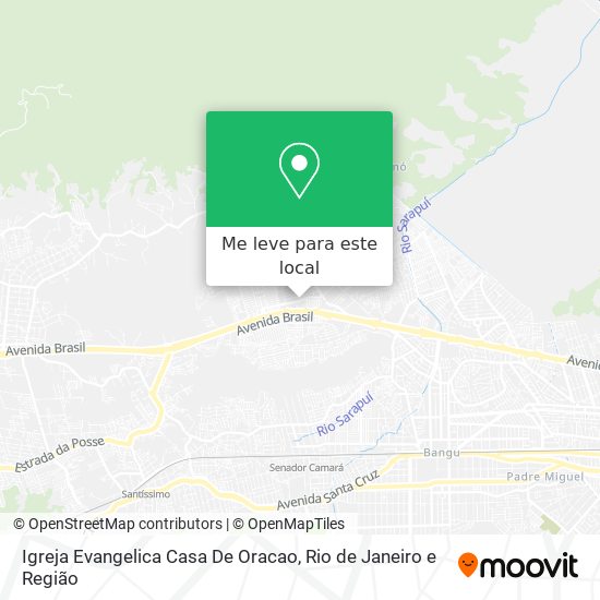 Igreja Evangelica Casa De Oracao mapa
