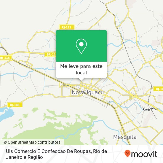 Uls Comercio E Confeccao De Roupas mapa