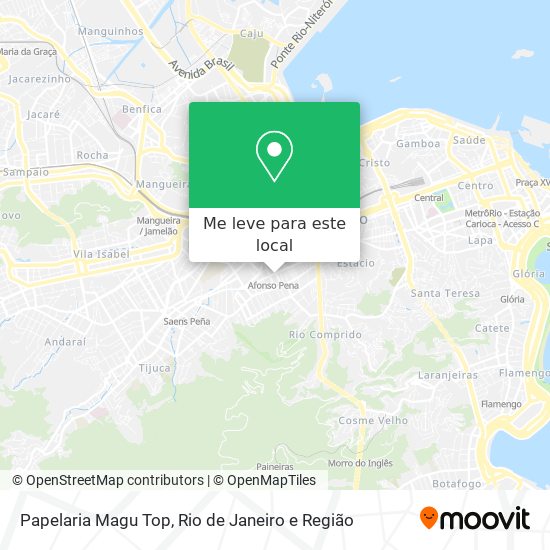 Papelaria Magu Top mapa