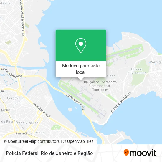 Polícia Federal mapa