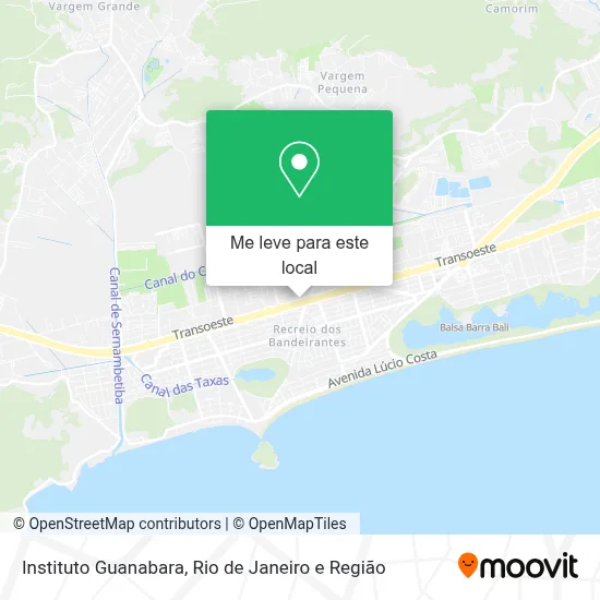 Instituto Guanabara mapa