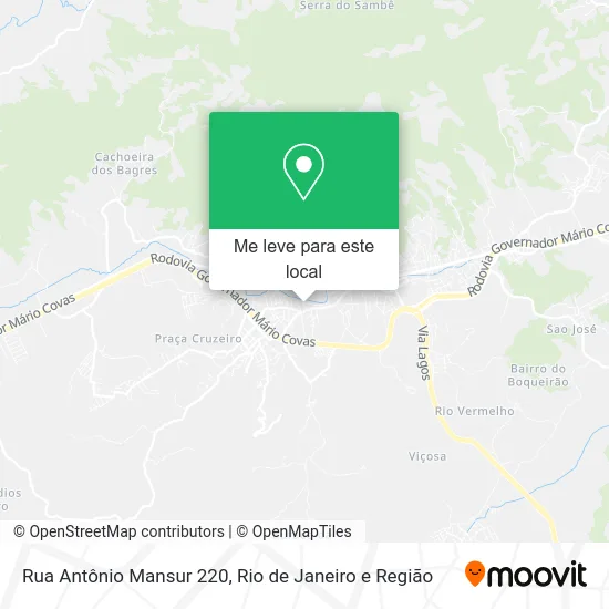 Rua Antônio Mansur 220 mapa