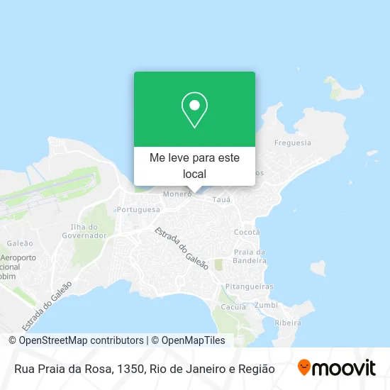 Rua Praia da Rosa, 1350 mapa