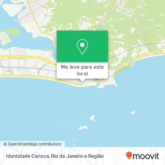 Identidade Carioca mapa