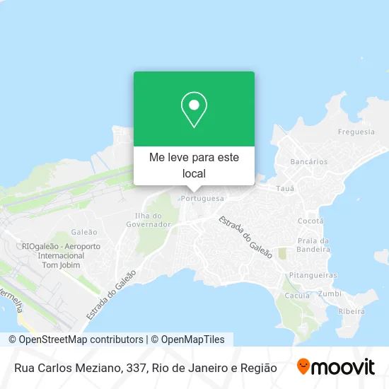 Rua Carlos Meziano, 337 mapa