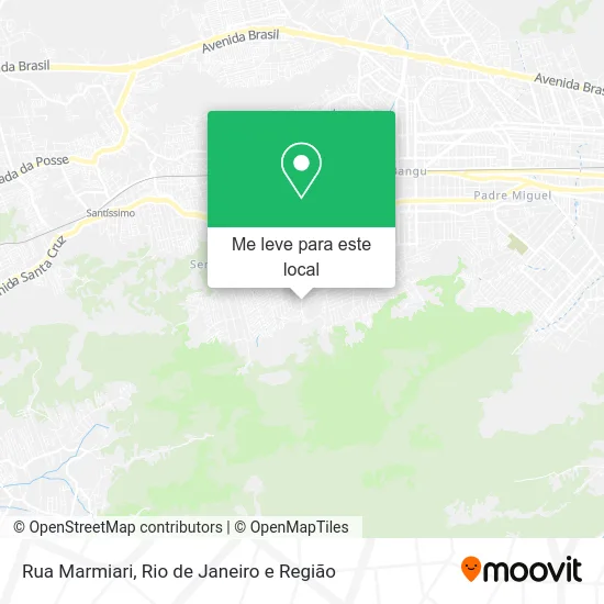 Rua Marmiari mapa