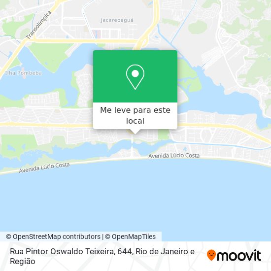 Rua Pintor Oswaldo Teixeira, 644 mapa