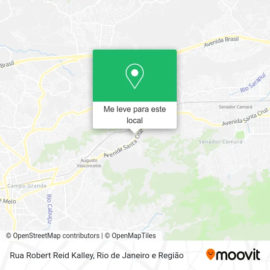 Rua Robert Reid Kalley mapa