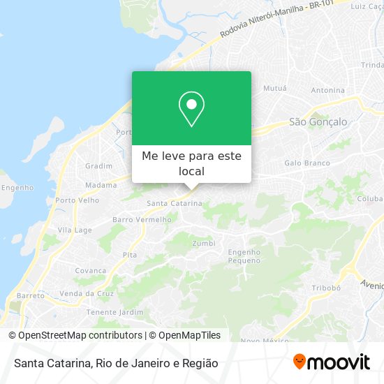 Santa Catarina mapa