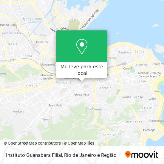 Instituto Guanabara Filial mapa