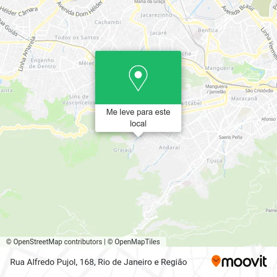 Rua Alfredo Pujol, 168 mapa