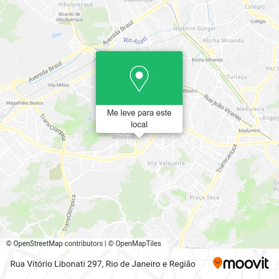 Rua Vitório Libonati 297 mapa