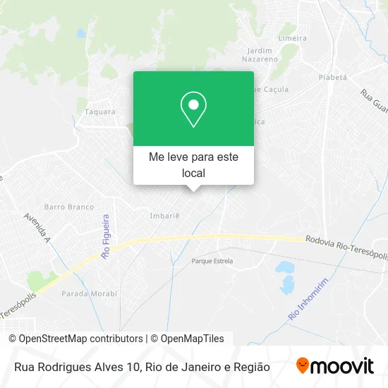 Rua Rodrigues Alves 10 mapa