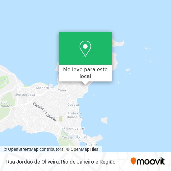 Rua Jordão de Oliveira mapa