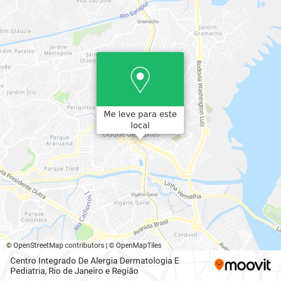 Centro Integrado De Alergia Dermatologia E Pediatria mapa