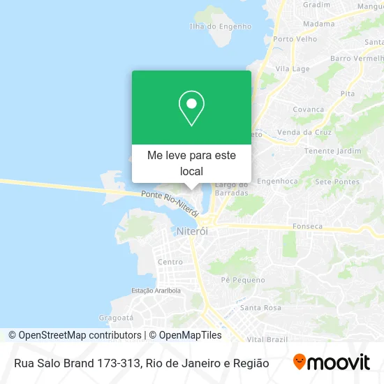 Rua Salo Brand 173-313 mapa