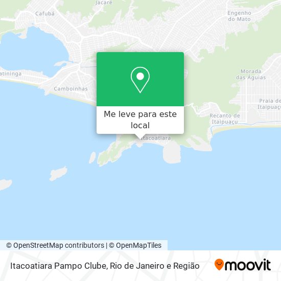 Itacoatiara Pampo Clube mapa