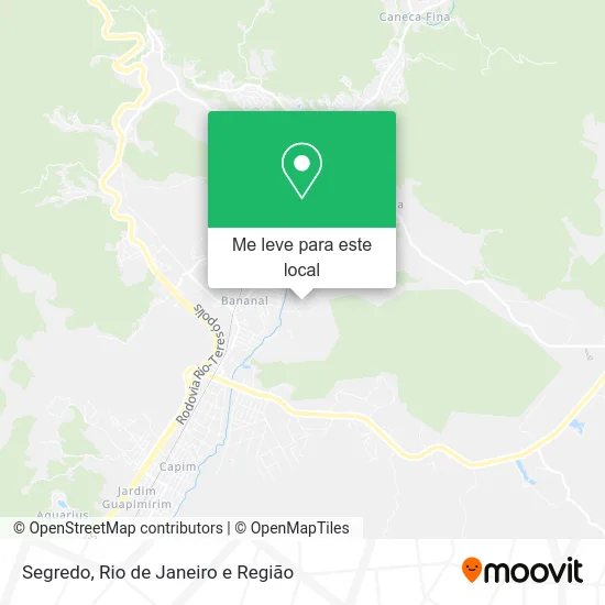 Segredo mapa