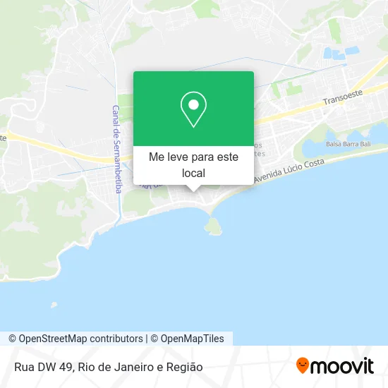 Rua DW 49 mapa