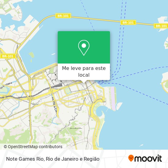 Note Games Rio mapa