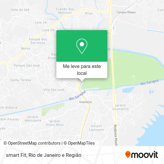smart Fit mapa