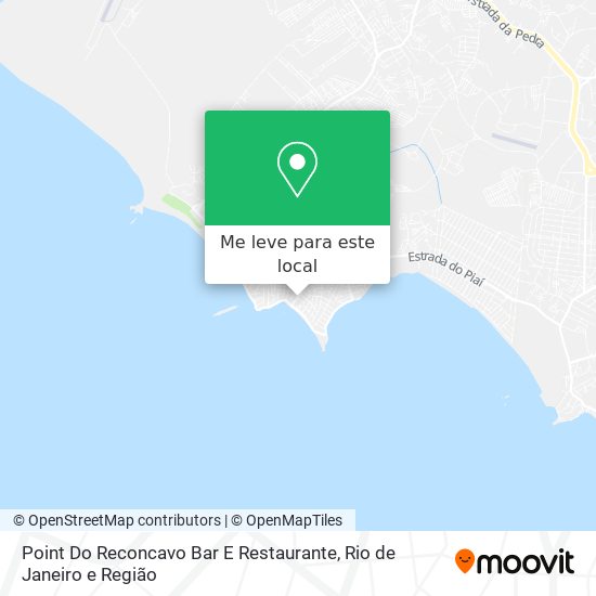 Point Do Reconcavo Bar E Restaurante mapa