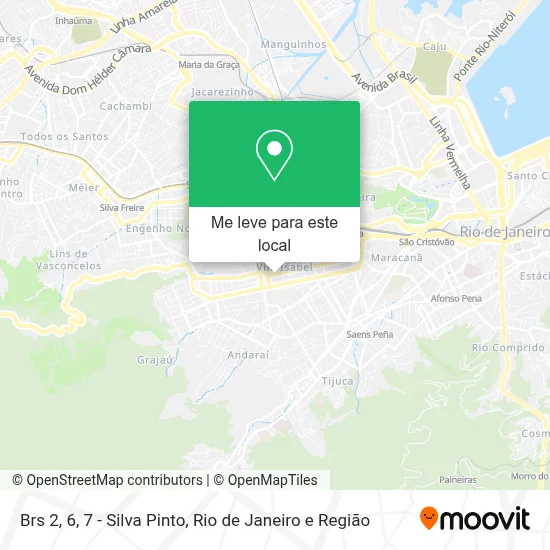 Brs 2, 6, 7 - Silva Pinto mapa