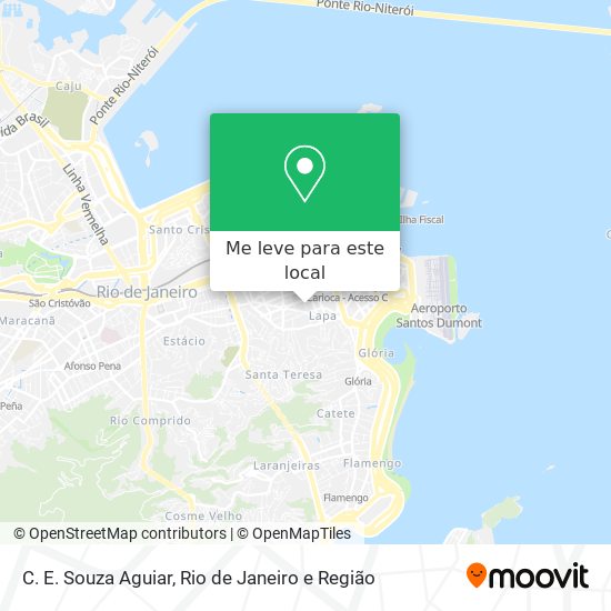 C. E. Souza Aguiar mapa