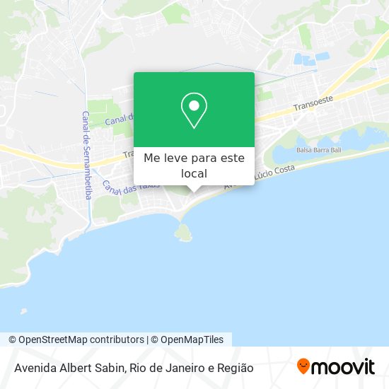 Avenida Albert Sabin mapa