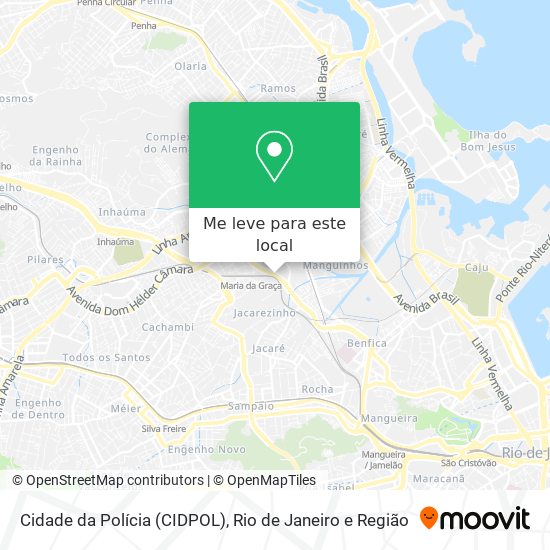 Cidade da Polícia (CIDPOL) mapa