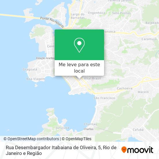 Rua Desembargador Itabaiana de Oliveira, 5 mapa