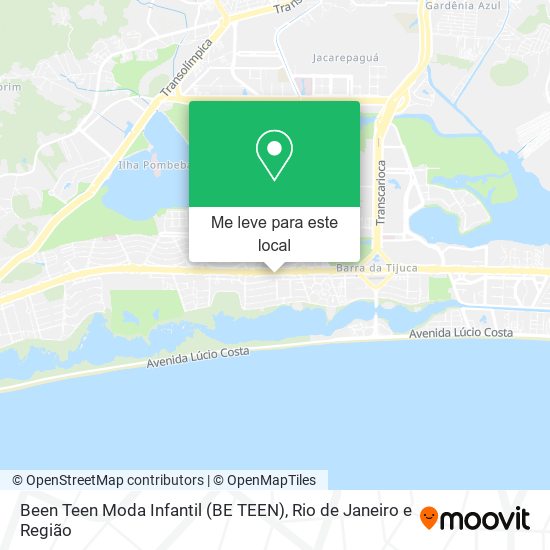 Been Teen Moda Infantil (BE TEEN) mapa