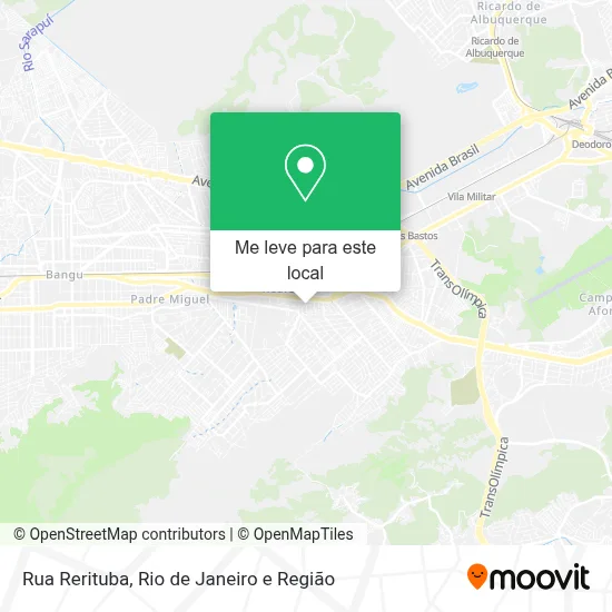 Rua Rerituba mapa