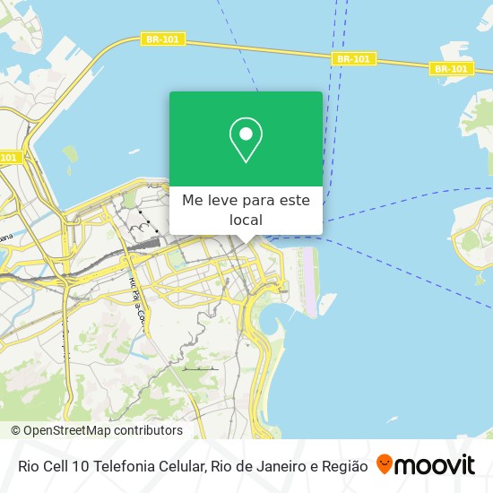 Rio Cell 10 Telefonia Celular mapa
