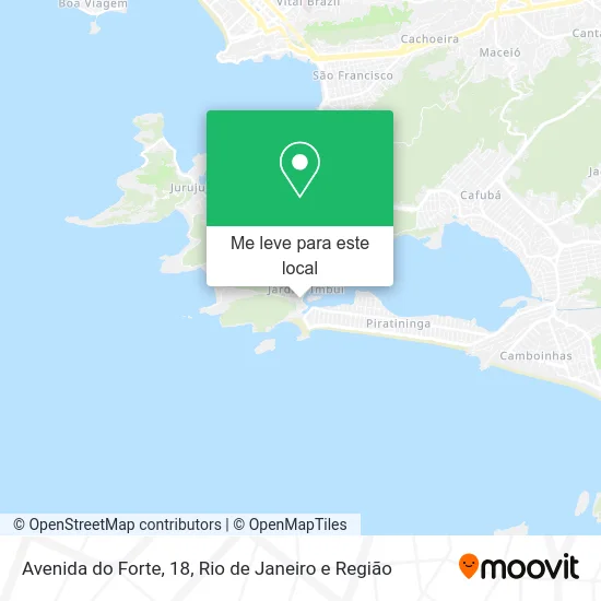 Avenida do Forte, 18 mapa