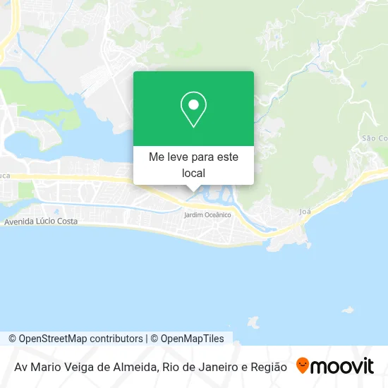 Av Mario Veiga de Almeida mapa