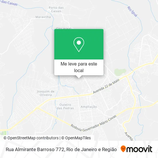 Rua Almirante Barroso 772 mapa