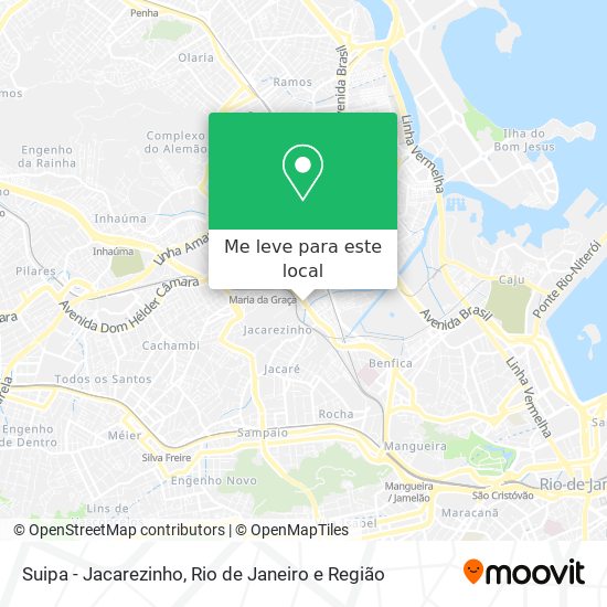Suipa - Jacarezinho mapa