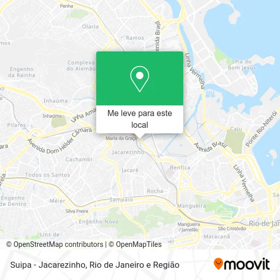 Suipa - Jacarezinho mapa