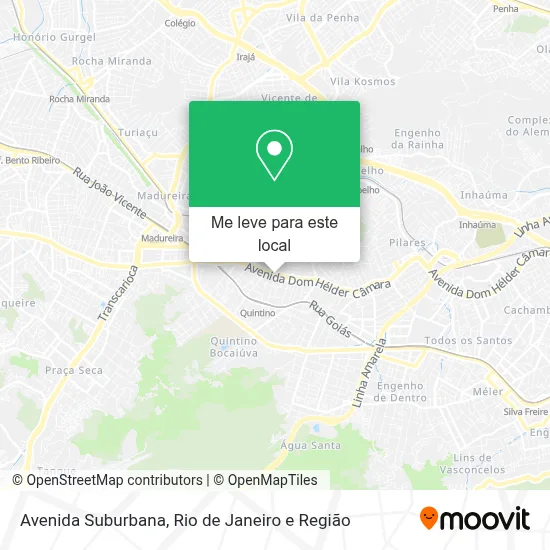 Avenida Suburbana mapa