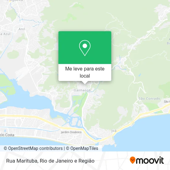 Rua Marituba mapa