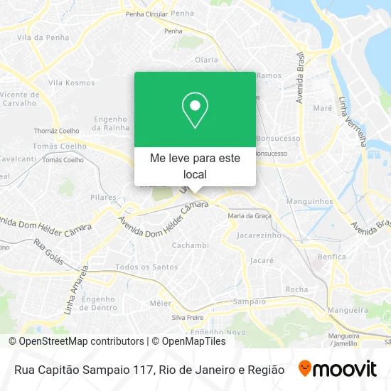 Rua Capitão Sampaio 117 mapa