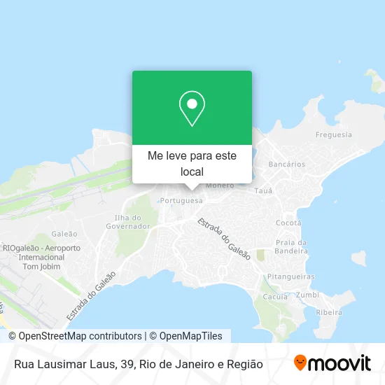 Rua Lausimar Laus, 39 mapa