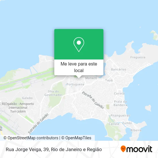 Rua Jorge Veiga, 39 mapa