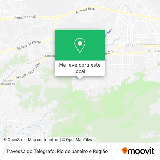 Travessa do Telégrafo mapa