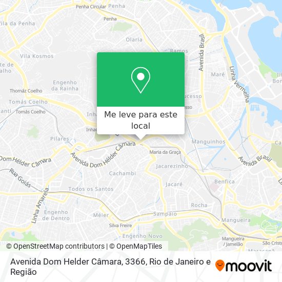 Avenida Dom Helder Câmara, 3366 mapa
